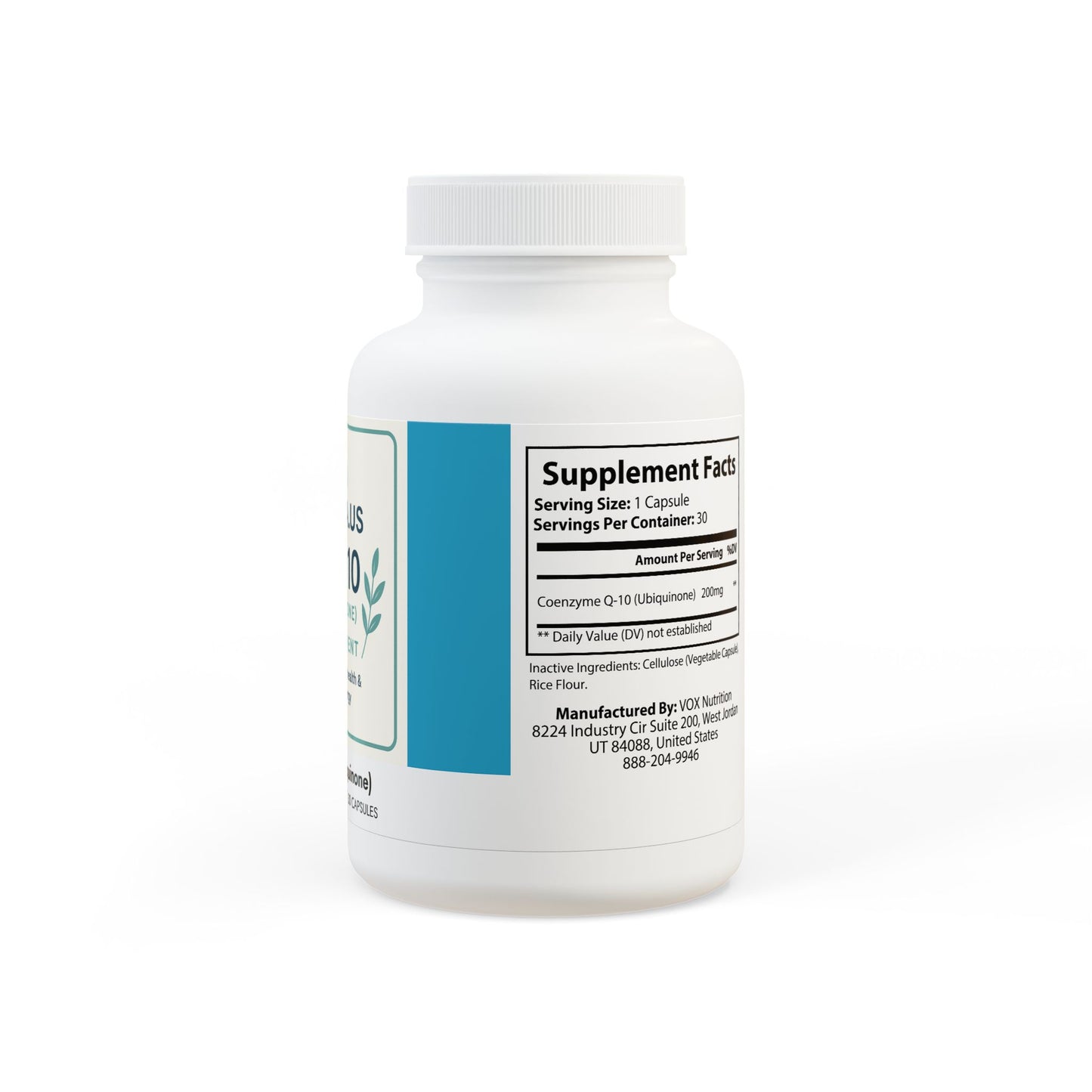 CoQ10 (Ubiquinone) Supplement (30 Capsules)