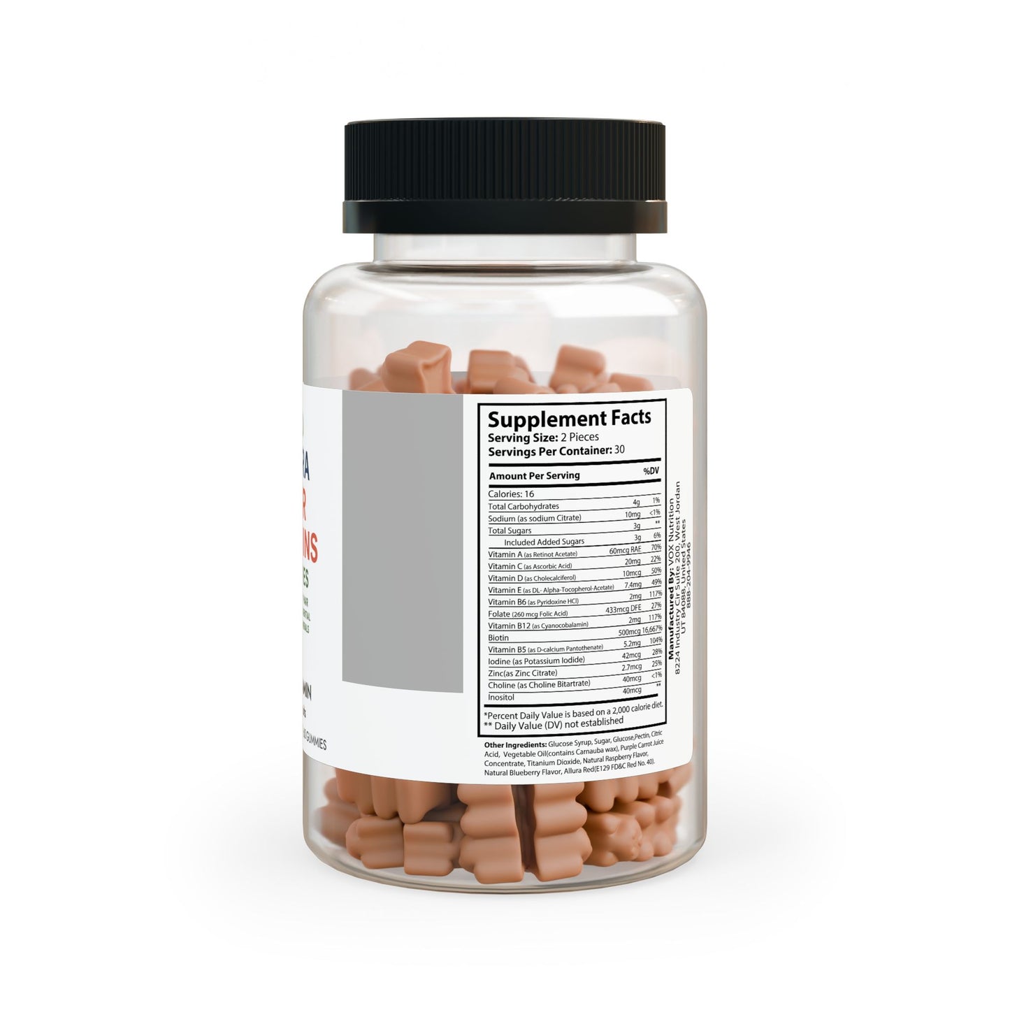 Hair Vitamin Gummies (60 Gummies)