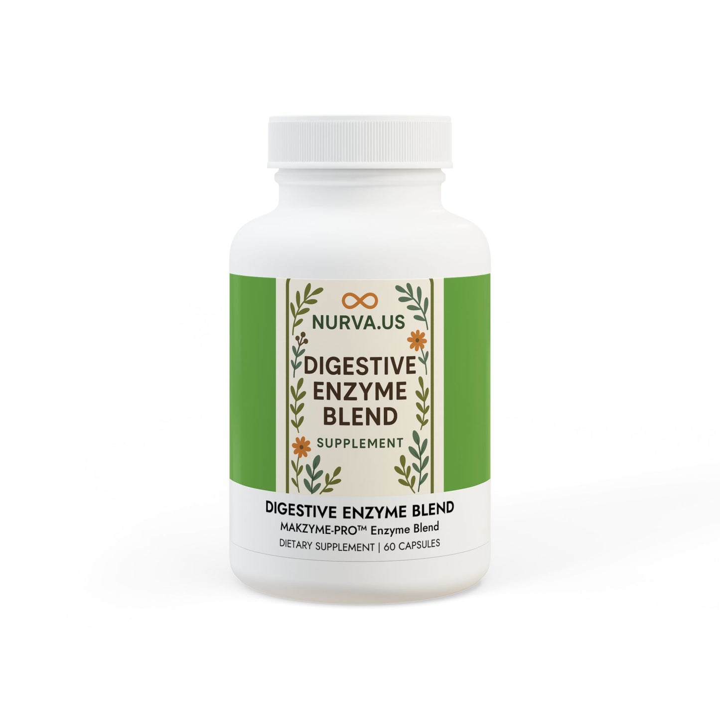 Digestive Enzyme Blend Supplement (60 Capsules)