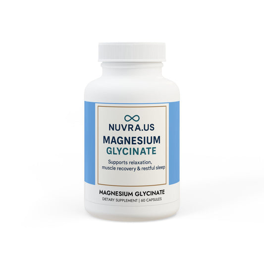 Magnesium Glycinate Supplement (60 Capsules)