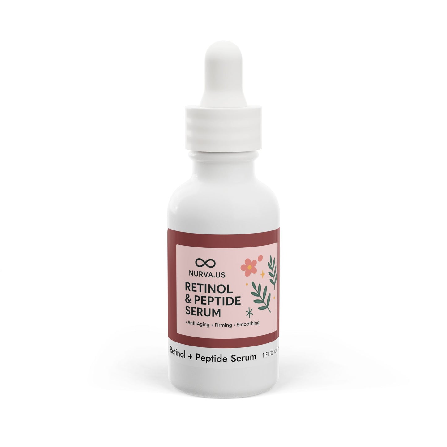 Retinol and Peptide Face Serum, 1oz