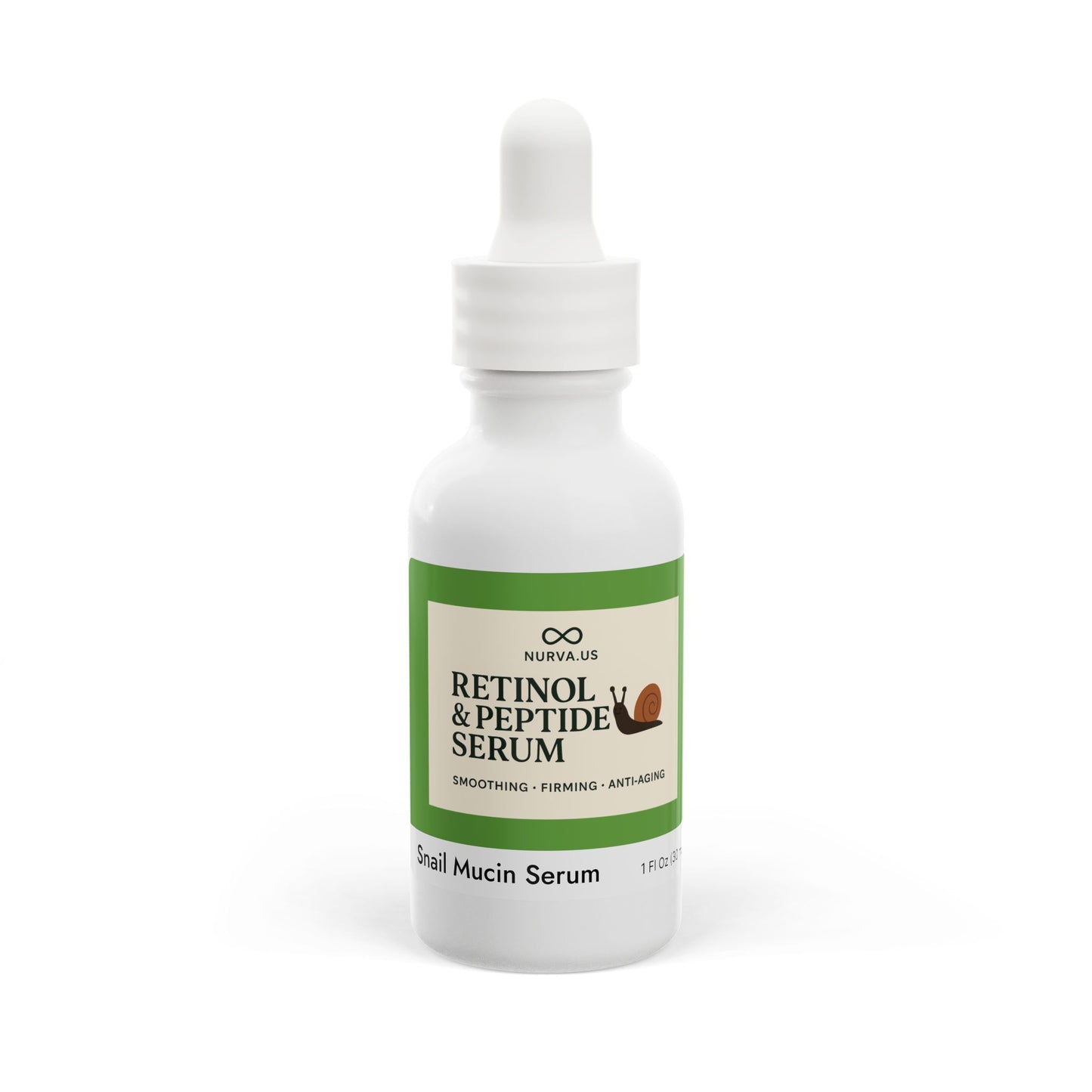 Snail Mucin Facial Serum, 1oz