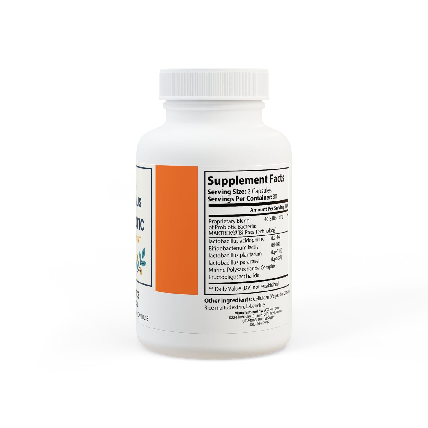 Probiotics Supplement (60 Capsules)