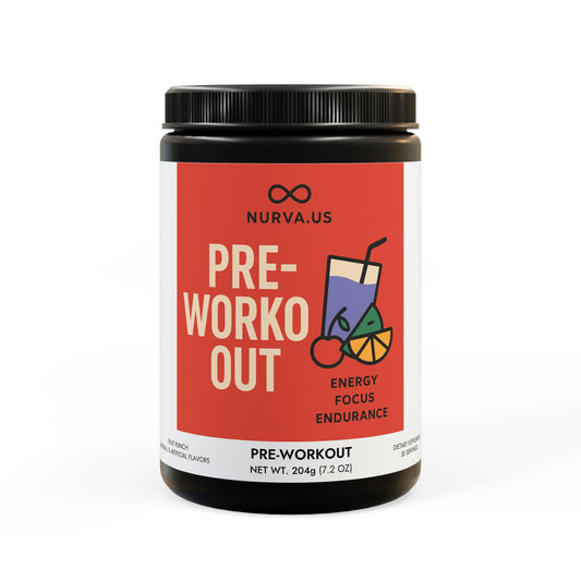 Pre-Workout Supplement, Fruit Punch (204g, 7.1oz)