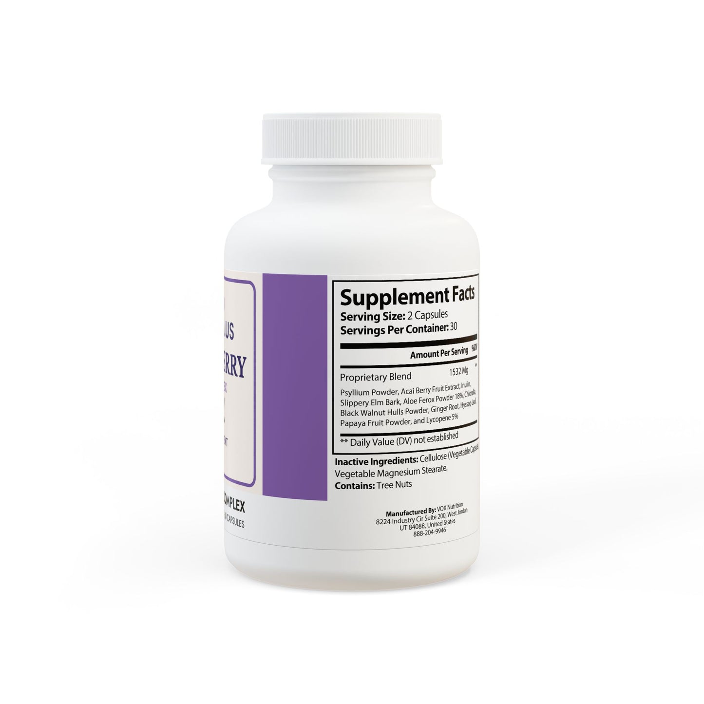 Acai Berry Complex Supplement (60 Capsules)