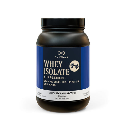 Whey Isolate Protein Supplement (907g, 2lb)