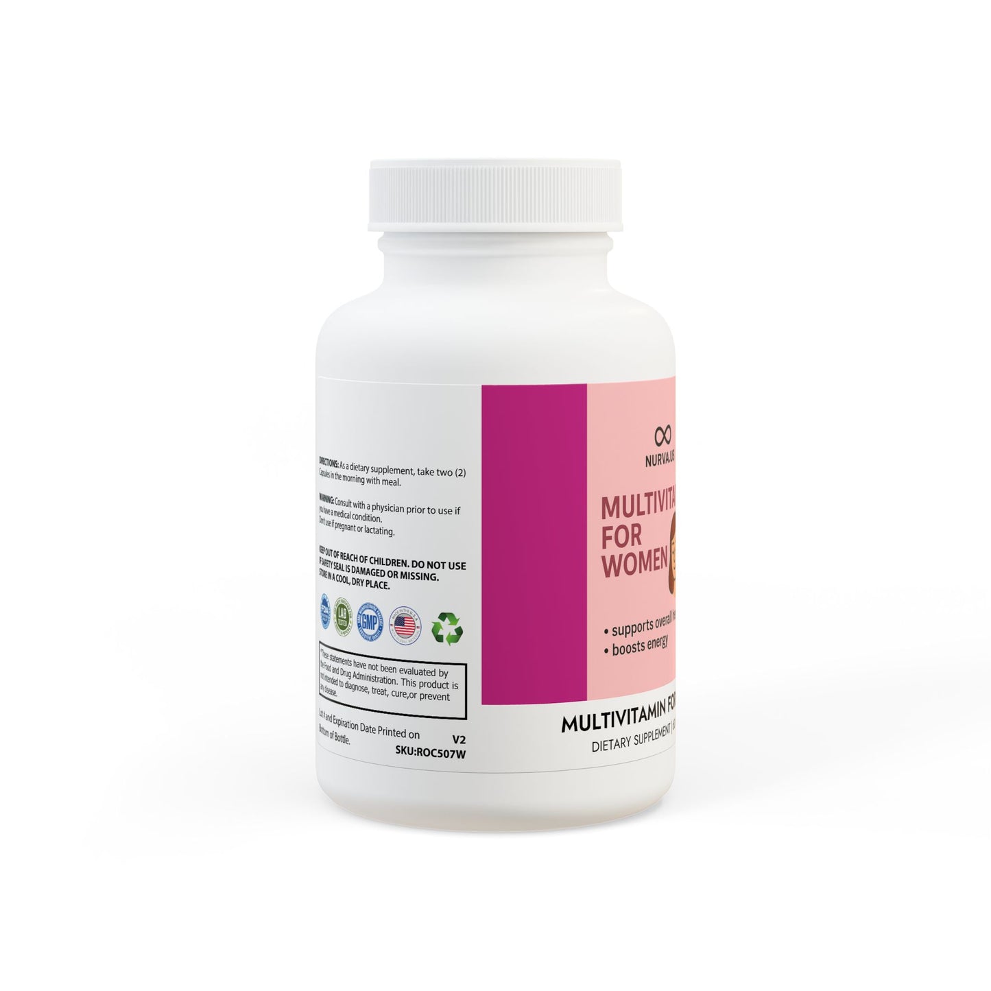 Multivitamin for Women Supplement (60 Capsules)
