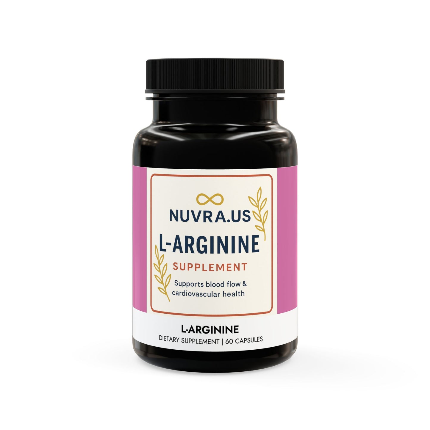 L-Arginine Supplement (60 Capsules)